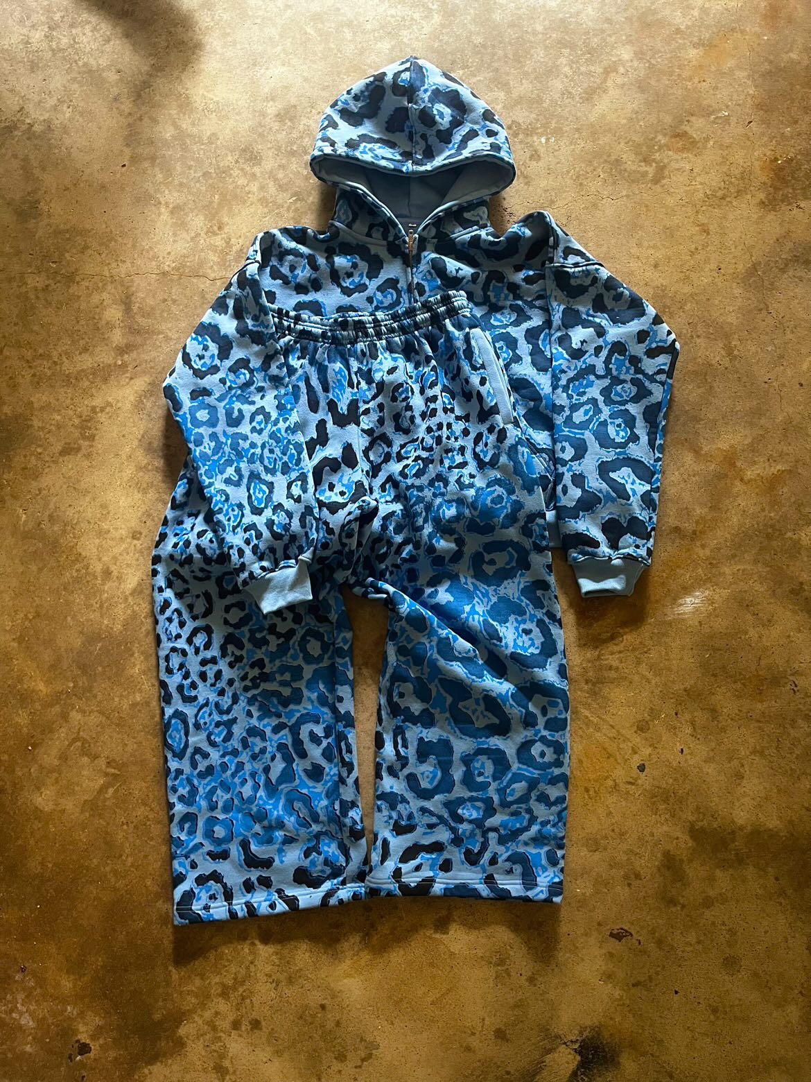 "AQUA" Blue Leopard Bundle