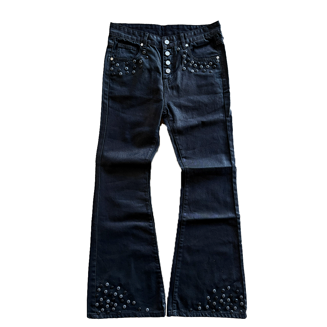 "ABNORMAL" Waxed Denim