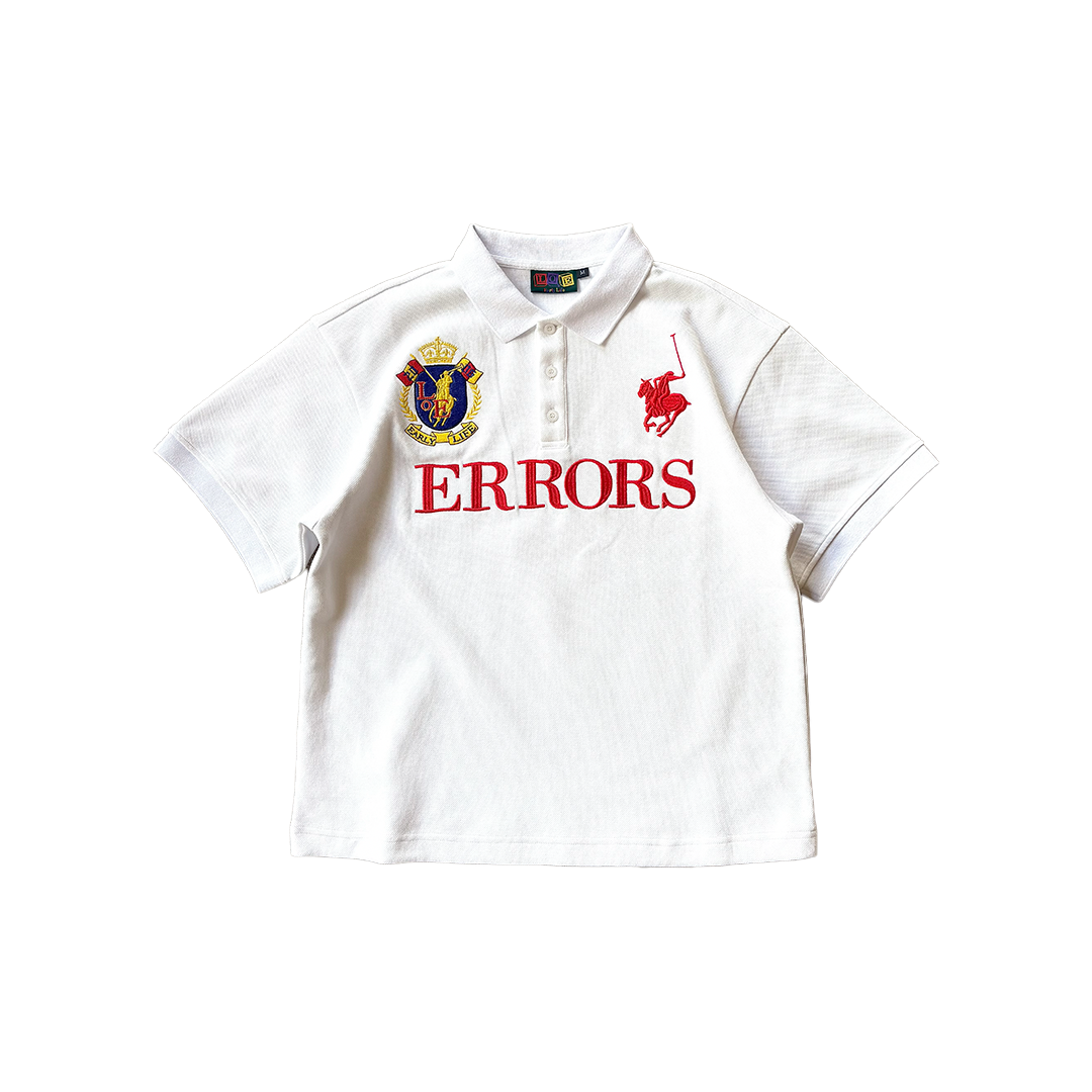 "EL" Academy White Polo