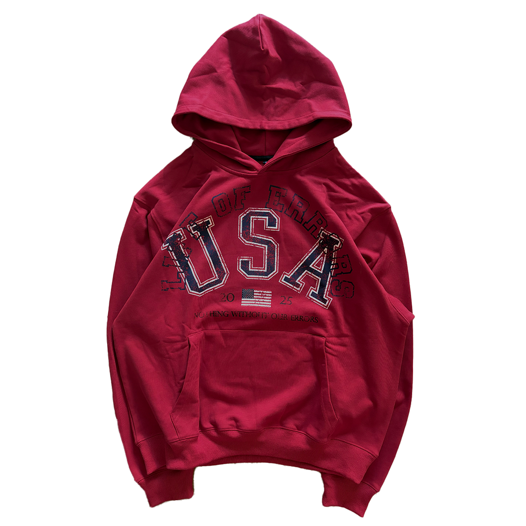 "LSA" Red Hoodie